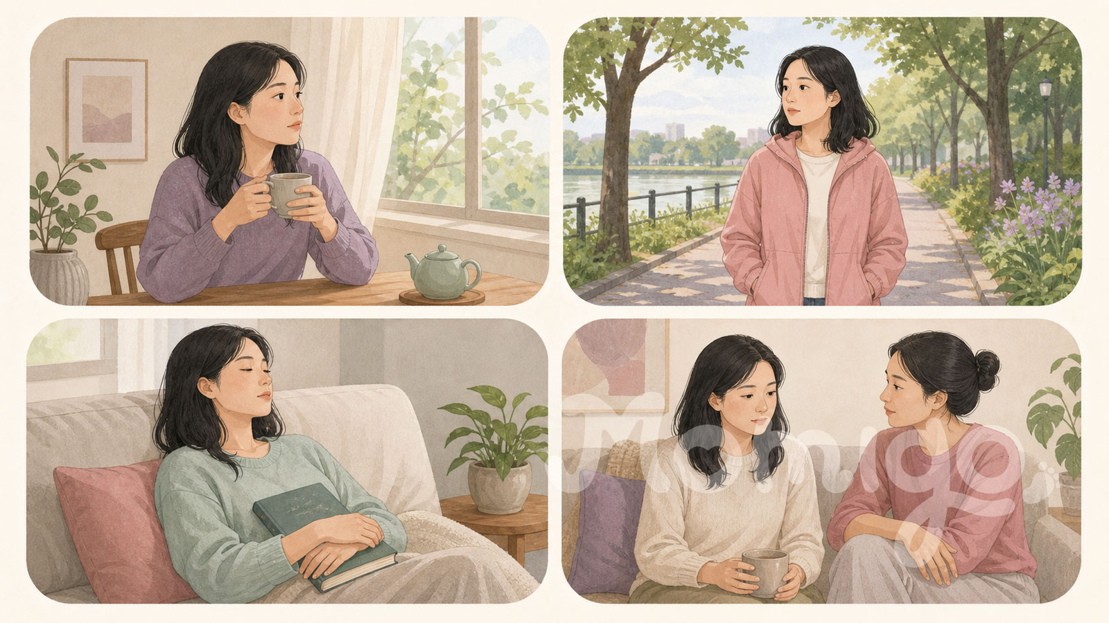 Không có một cách duy nhất để đi qua mất mát