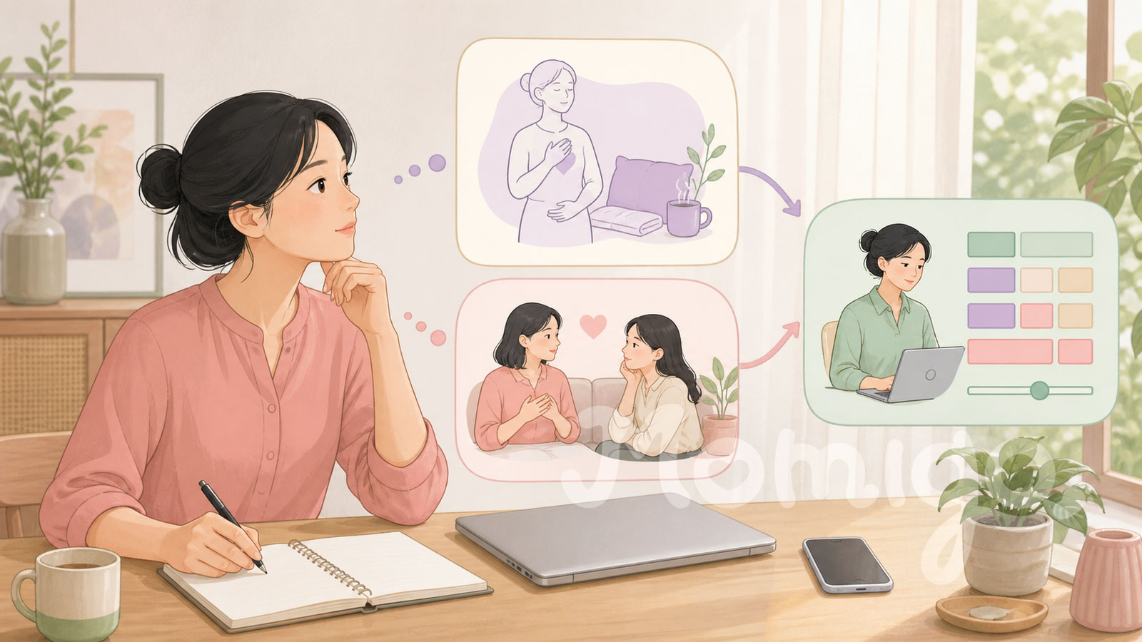 Cân nhắc thể chất và cảm xúc khi trở lại công việc
