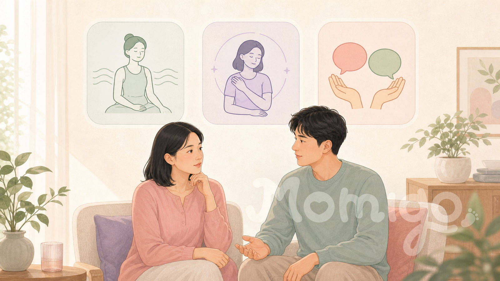 Cơ thể ổn định, cảm giác thoải mái và sự đồng thuận đều quan trọng