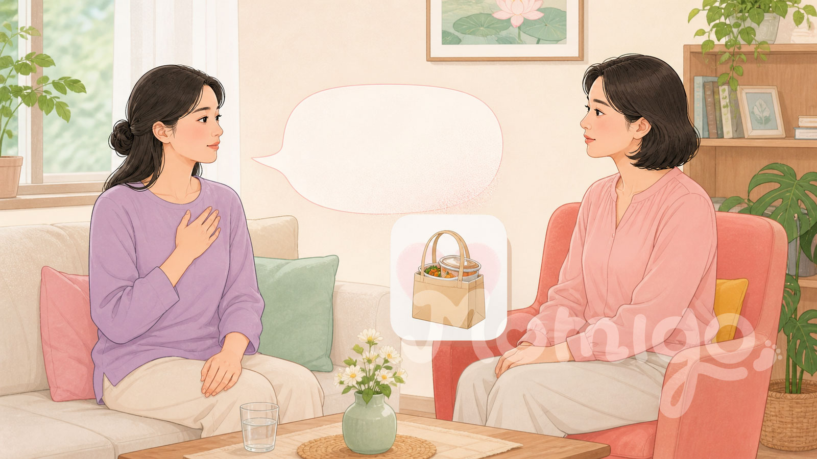 Đặt ranh giới khi mẹ chưa sẵn sàng chia sẻ