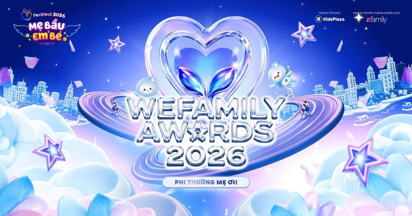 WeFamily Award - Giải thưởng thường niên vinh danh những người mẹ do KidsPlaza tổ chức