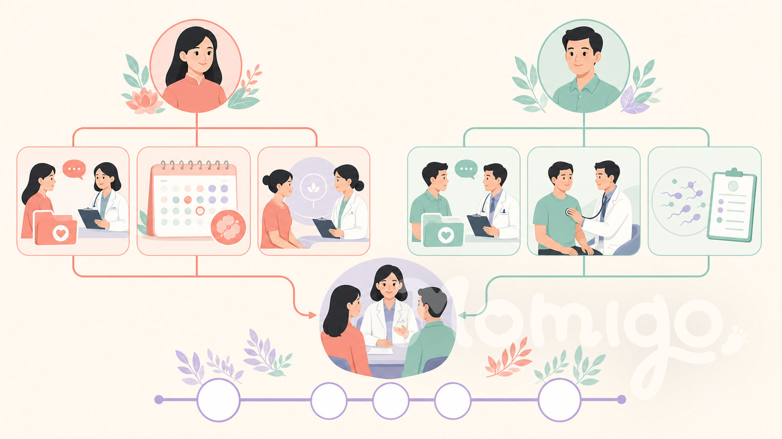 Khám hiếm muộn vì sao cần đánh giá cả hai người