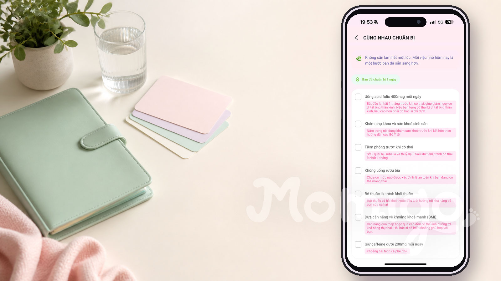 Chuẩn bị có con nên bắt đầu từ đâu