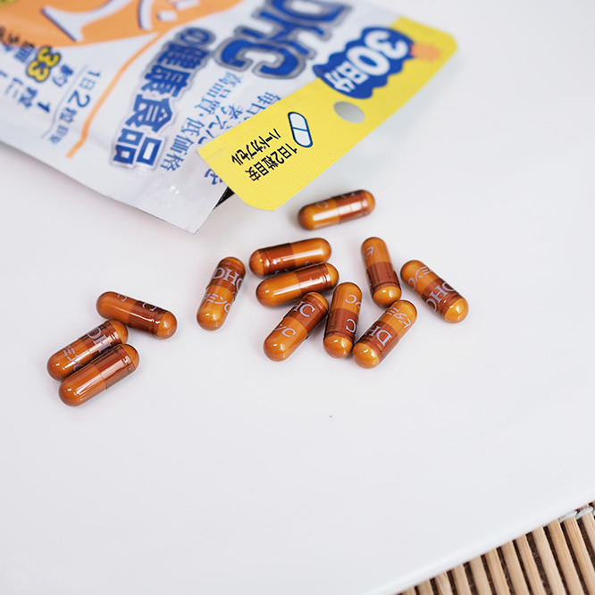 Combo Viên Uống DHC Vitamin C Hard Capsule 60 Viên Và Nước Uống InnerB Collagen 6 Chai