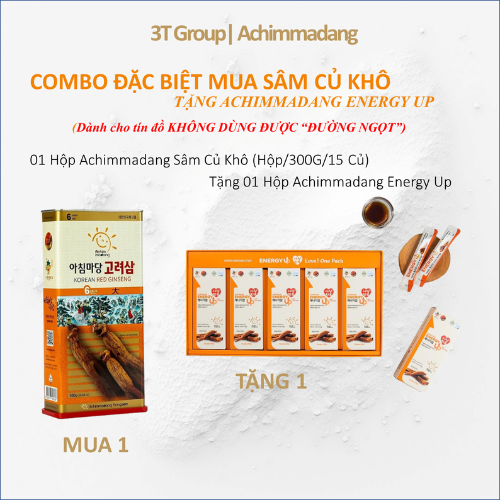 COMBO DÀNH CHO NGƯỜI TIỂU ĐƯỜNG
