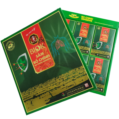 Nước Uống Sâm Bố Chính BIOK (Hộp/30 Gói)