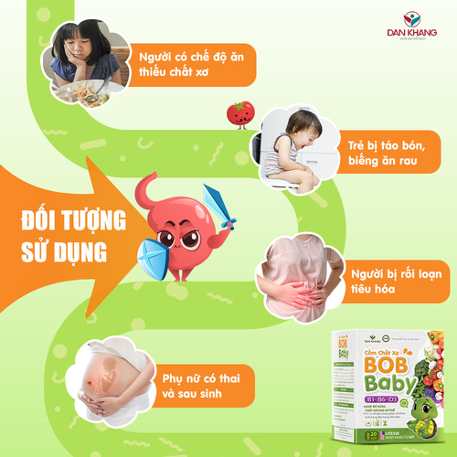 Cốm Chất Xơ Dân Khang BobBaby Hỗ Trợ Bổ Sung Chất Xơ Hộp 20 Gói Mỗi Gói 5gr