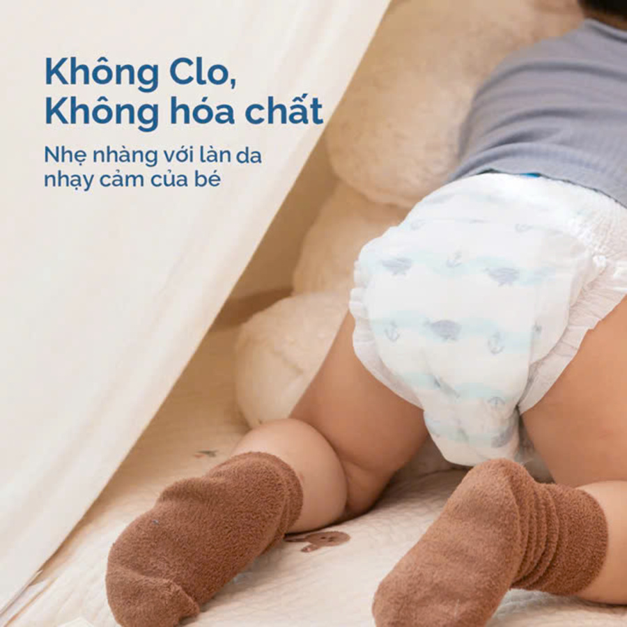 Bỉm - Tã Quần Hoppi Airdream Siêu Mềm Mỏng Size L 38 Miếng (9 - 14kg)