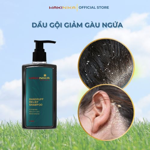 Dầu Gội Giảm Gàu HAKINIKA Giúp -giảm Ngứa -giảm Nấm - Giảm Bết Nhờn Cho Da Đầu