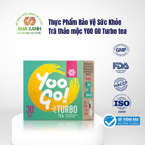 Trà Táo Bón YOO GO Turbo Tea 30 Gói