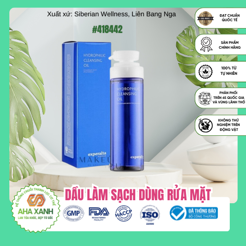 Dầu Làm Sạch Dùng Rửa Mặt Experalta Platinum Hydrophilic Cleansing Oil 200 Ml