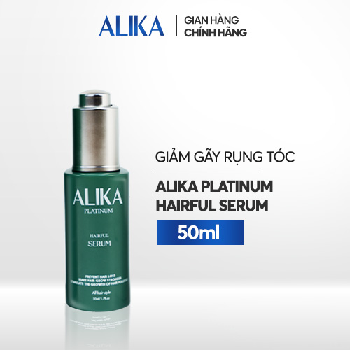 Tinh Chất Nuôi Dưỡng Và Phục Hồi Tóc Alika Platinum Hairful Serum 50ml