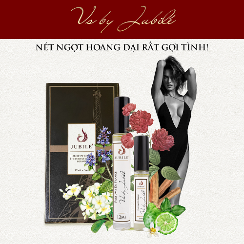 Set Tinh Dầu Nước Hoa Pháp VS By Jubilé Cao Cấp Chính Hãng (12ml+5ml)