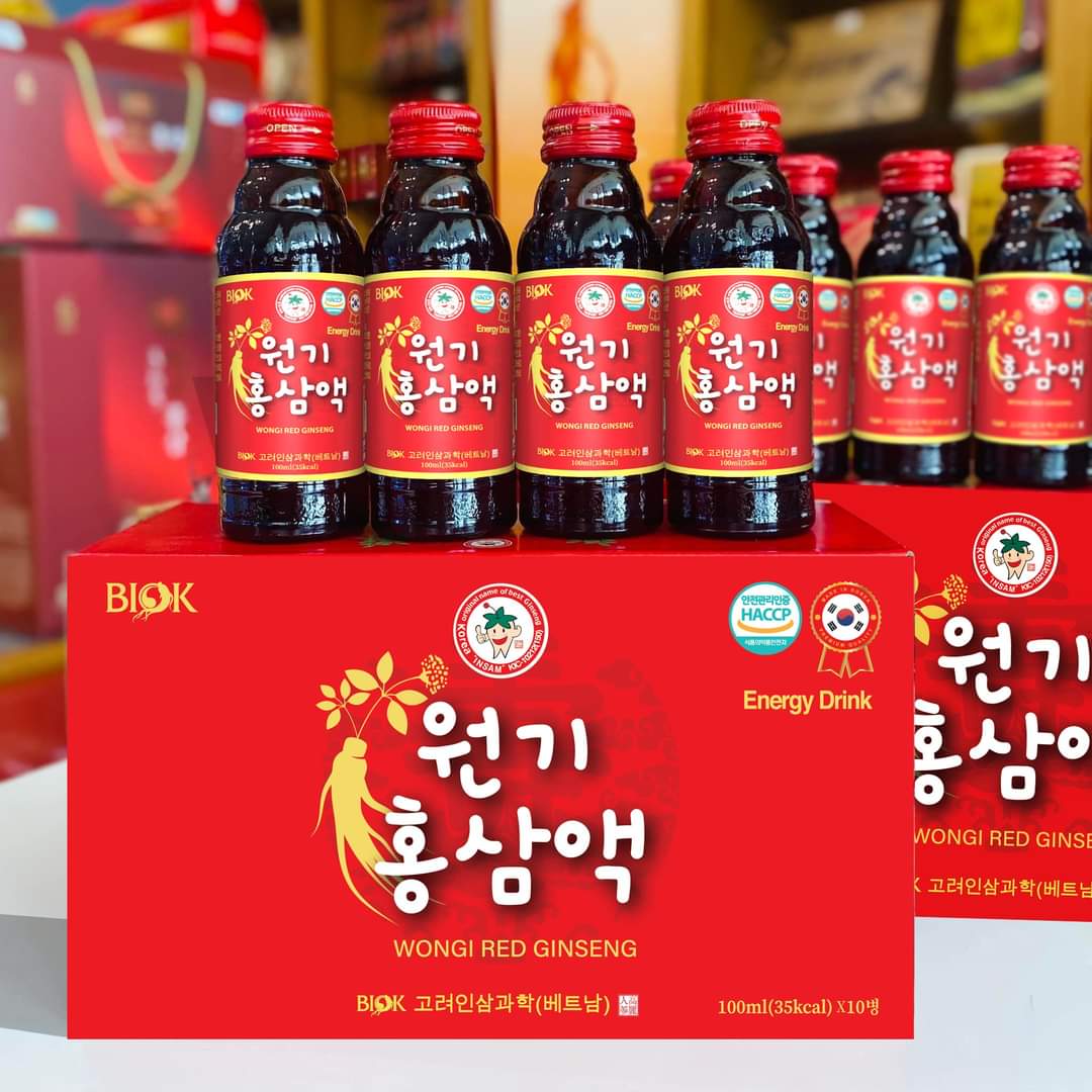 Nước Hồng Sâm Wongi Red Ginseng BIOK