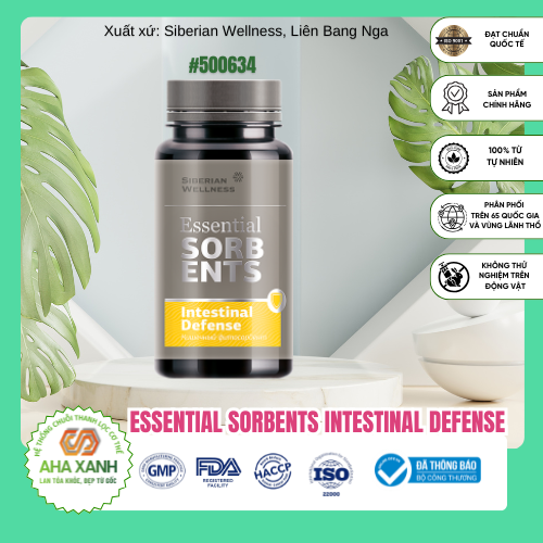 TPBVSK Nhuận Tràng, Giảm Táo Bón Essential Sorbents Intestinal Defense 80 Gam