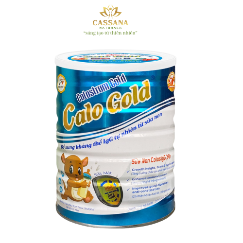 Sữa Non Bổ Sung Kháng Thể IgG Cho Bé Từ 06-24 Tháng Calo Gold Colostrum Gold (h/900gr)