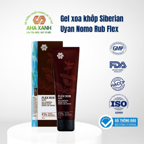 Gel Xoa Xương Khớp SIBERIAN WELLNESS Flex Rub BASIC 100 Ml