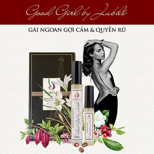 Set Tinh Dầu Nước Hoa Pháp Good Girl By Jubilé Ngọt Ngào Gợi Cảm Cao Cấp Chính Hãng (12ml+5ml)
