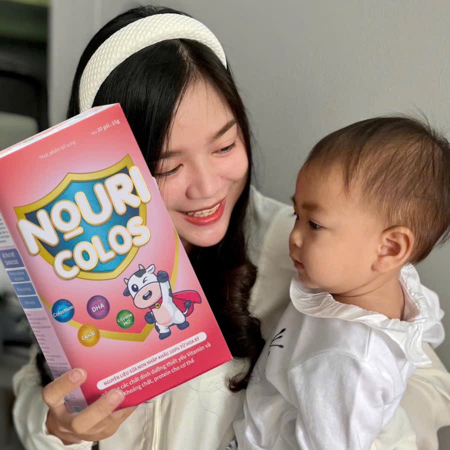 Sữa Non Tăng Cân Nouri Colos Dành Cho Trẻ Biếng Ăn Chậm Lớn 18 Gói X 15g