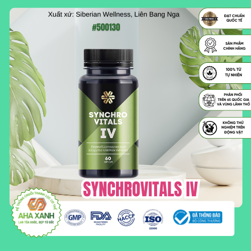 TPBVSK Bảo Vệ Và Tăng Cường Chức Năng Gan Synchrovitals IV 60 Viên