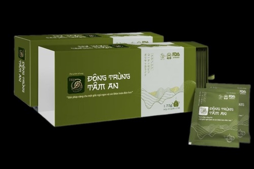 Trà Thảo Mộc Đông Trùng Tâm An Hỗ Trợ Giấc Ngủ 250g (30 Gói)