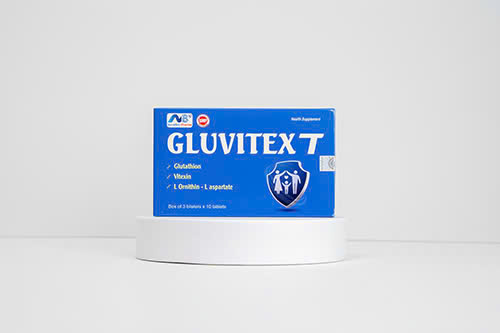 GluvitexT - Viên Uống Tăng Sức Đề Kháng, Hỗ Trợ Hệ Miễn Dịch Lọ 30 Viên