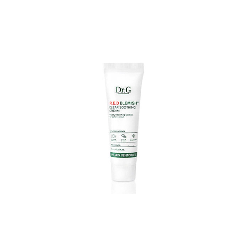 [Mini size 10ml] Kem dưỡng Dr.G Red Blemish Clear Soothing Cream