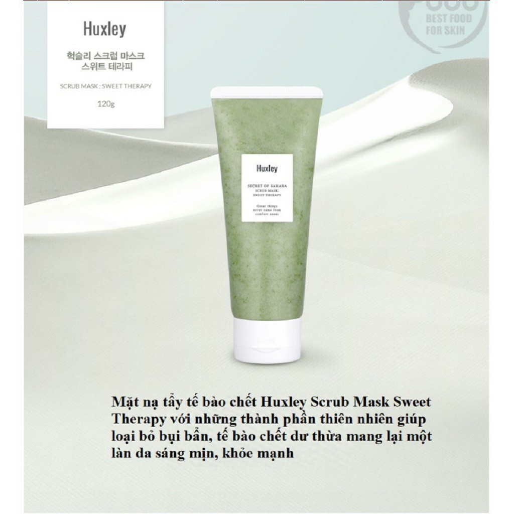 Tẩy Tế Bào Chết Huxley Secret Of Sahara Scrub Mask Sweet Therapy 120g