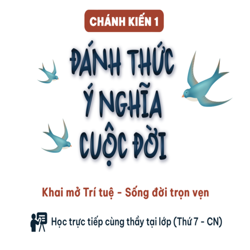 Chánh Kiến 1 - Đánh Thức Ý Nghĩa Cuộc Đời (Học Offline Tại Hồ Chí Minh)