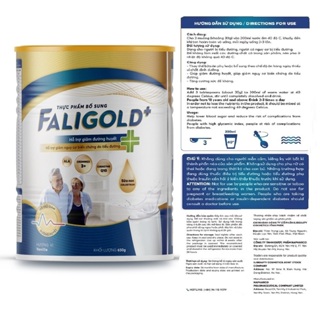 Sữa Tiểu Đường Faligold Sữa Non Dành Cho Người Bệnh Tiểu Đường Hộp 650G