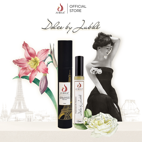 Tinh Dầu Nước Hoa Pháp Dolce By Jubilé Ngọt Ngào Thanh Lịch Cao Cấp Chính Hãng Lăn 12ml