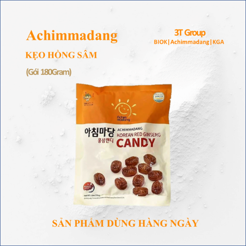 Kẹo Hồng Sâm - Achimmadang (Gói 180G)