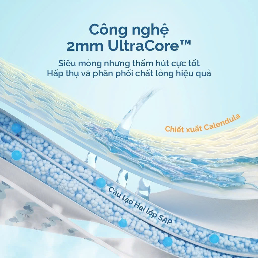 Bỉm - Tã Quần Hoppi Airdream Siêu Mềm Mỏng Size L 38 Miếng (9 - 14kg)