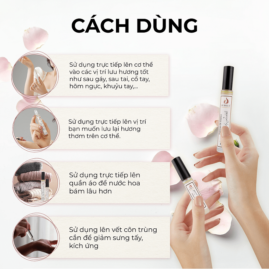 Tinh Dầu Nước Hoa Pháp Nữ La Vie Est Belle By Jubilé Sang Trọng Thời Thượng Cao Cấp Chính Hãng Lăn 3ml