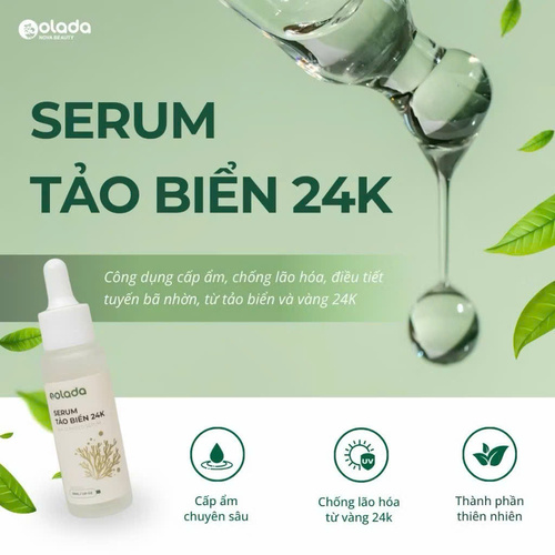 Serum Tảo Biển 24k OLADA Cấp Ẩm Chống Lão Hoá 30ml