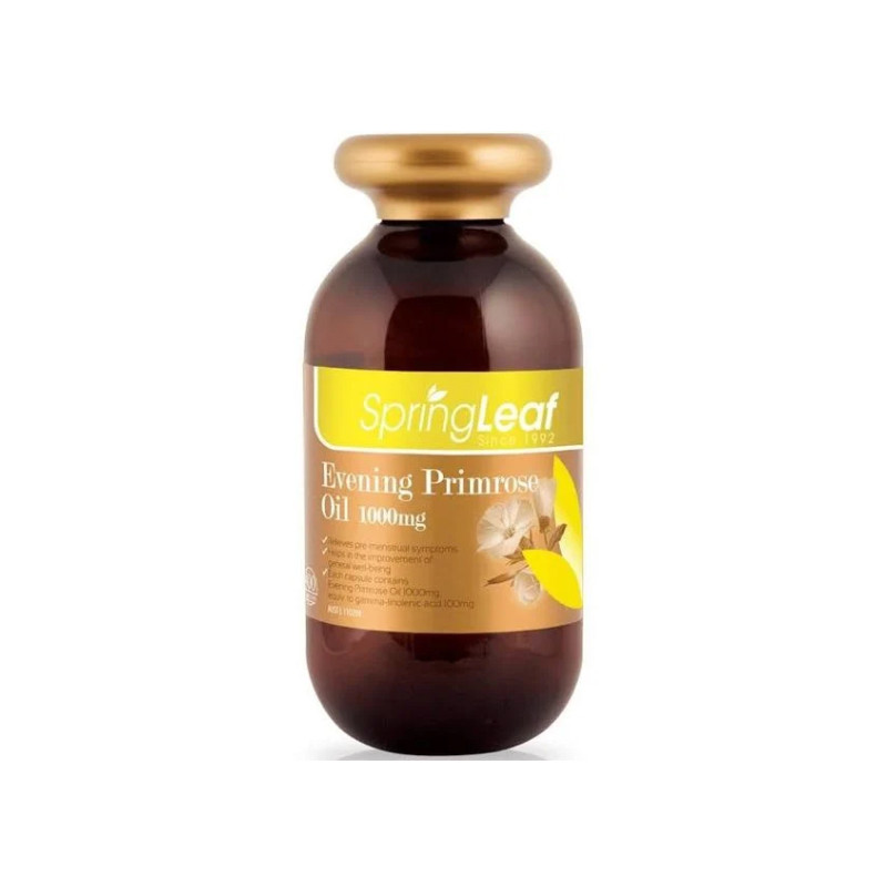 Viên uống tinh dầu hoa anh thảo SpringLeaf Evening Primrose Oil 1000mg 90 viên